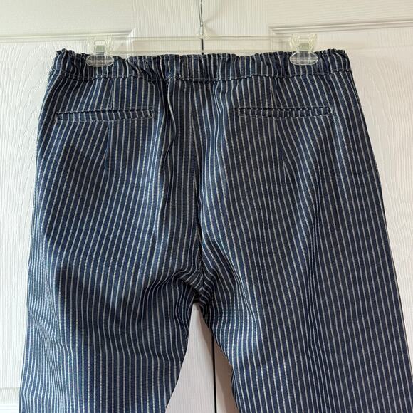 NWOT Major Threads men’s XXL Jastillana Zip Trousers Track Stripe Denim. Stack - Picture 4 of 9